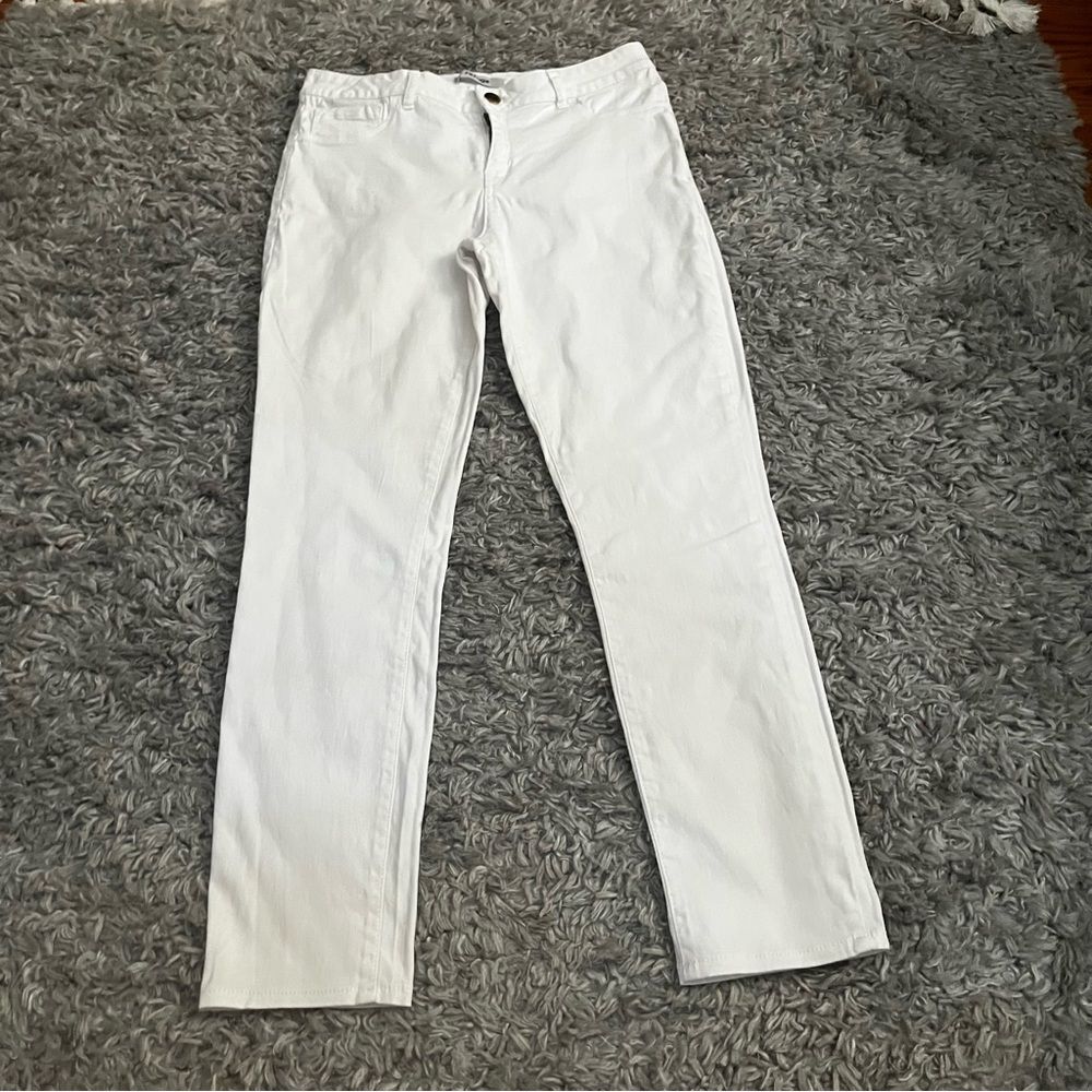 Refuge white skinny jeans size 10